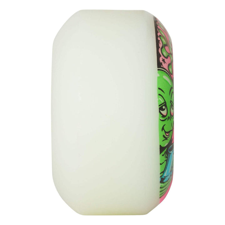 Slime Balls Saucers 55mm 99a White Skateboard Wheels
