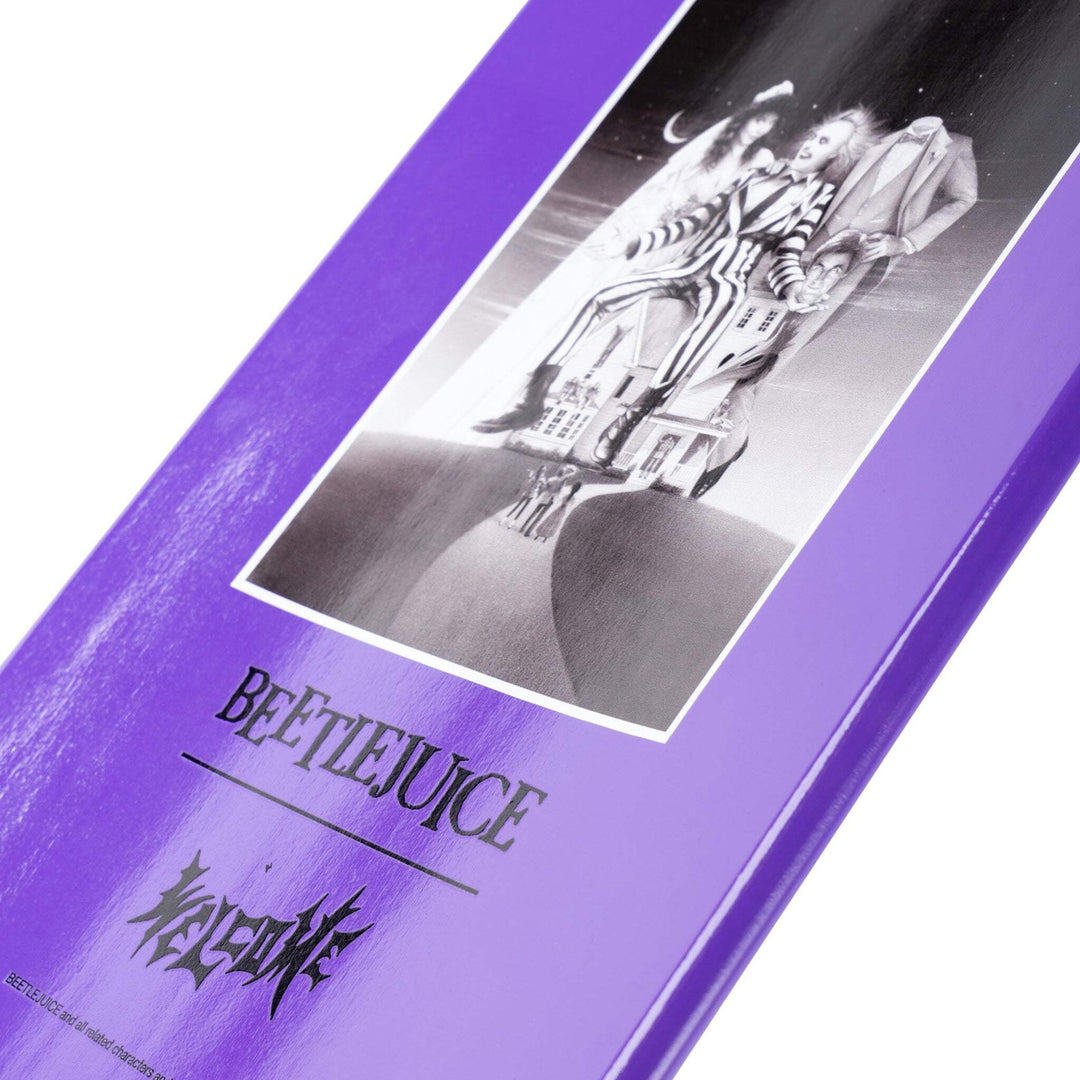 WELCOME X BEETLEJUICE "SHOWTIME" 8.5" COMPLETE SKATEBOARD