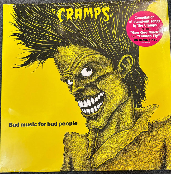 CRAMPS, THE - BAD MUSIC FOR BAD PEOPLE Vinyl LP
