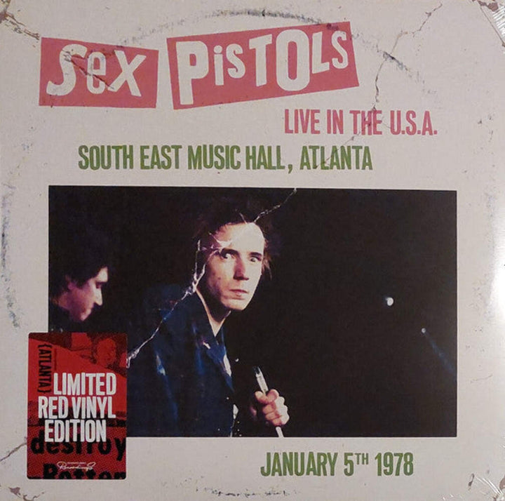 Sex Pistols – Live In The U.S.A. (January 5th 1978) (LTD Red Color Vinyl) LP Rec