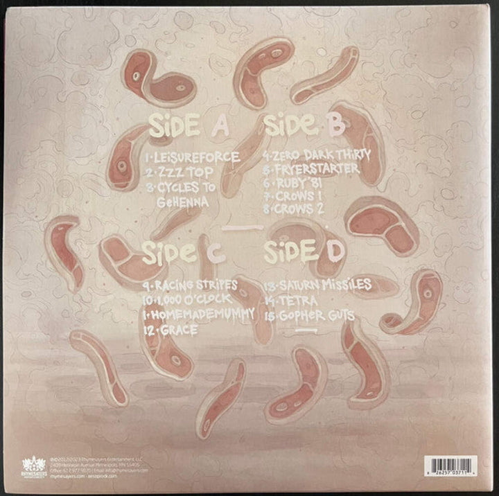Aesop Rock – Skelethon 10th Anniversary Edition Creme & Black Marble / Clear Col