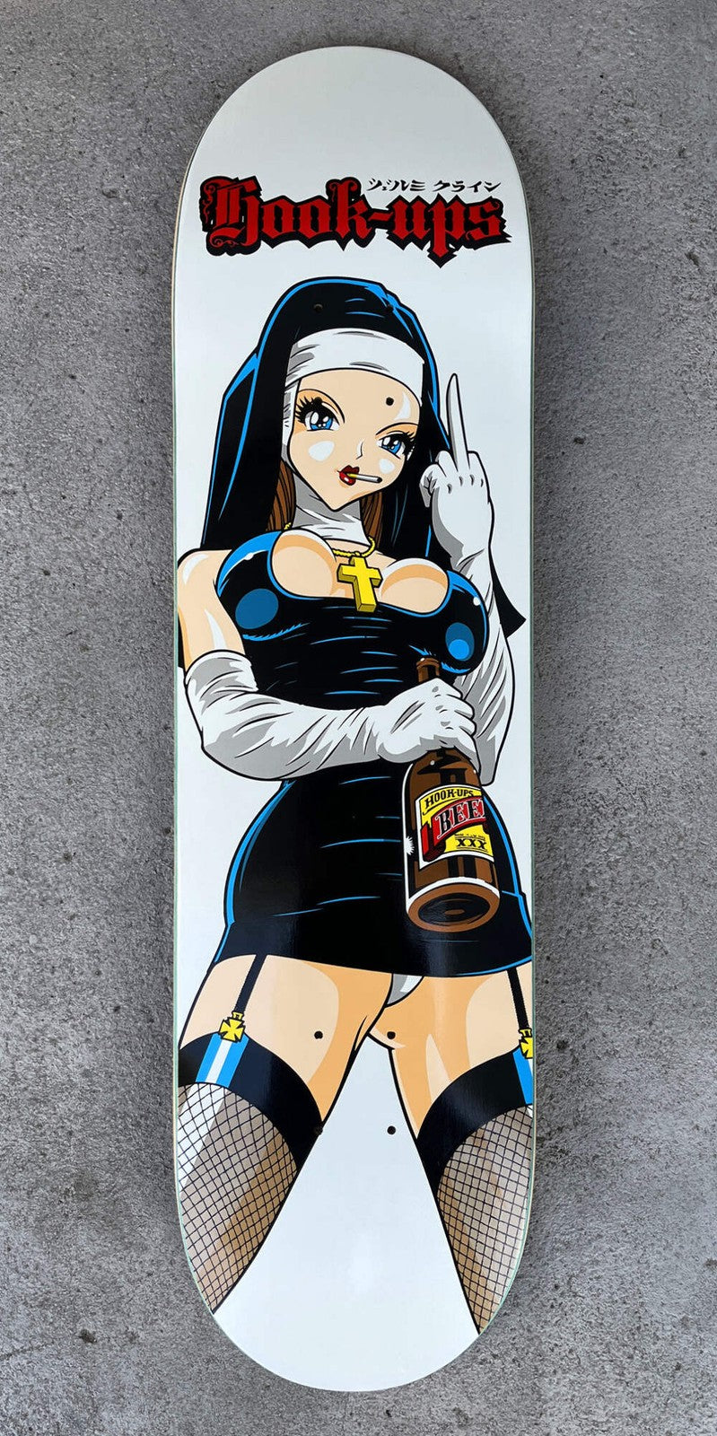 Hook Ups Evil Nun 8.25" Skateboard Deck