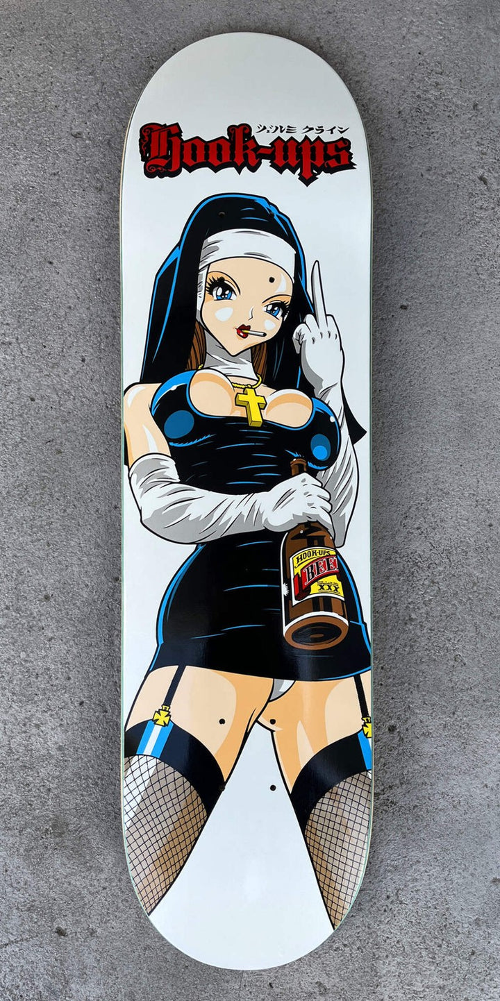 Hook Ups Evil Nun 8.25" Skateboard Deck
