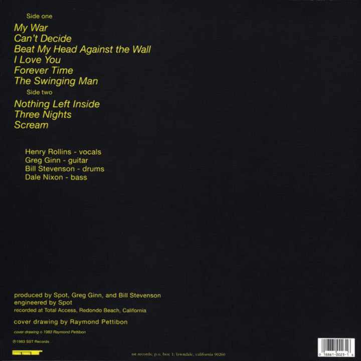 Black Flag – My War Vinyl LP Record