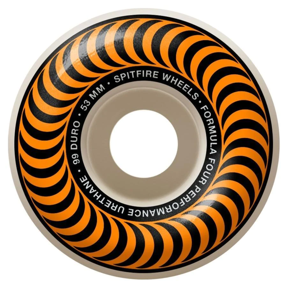 SpitFire F4 Classic 53mm 99a Skateboard Wheels