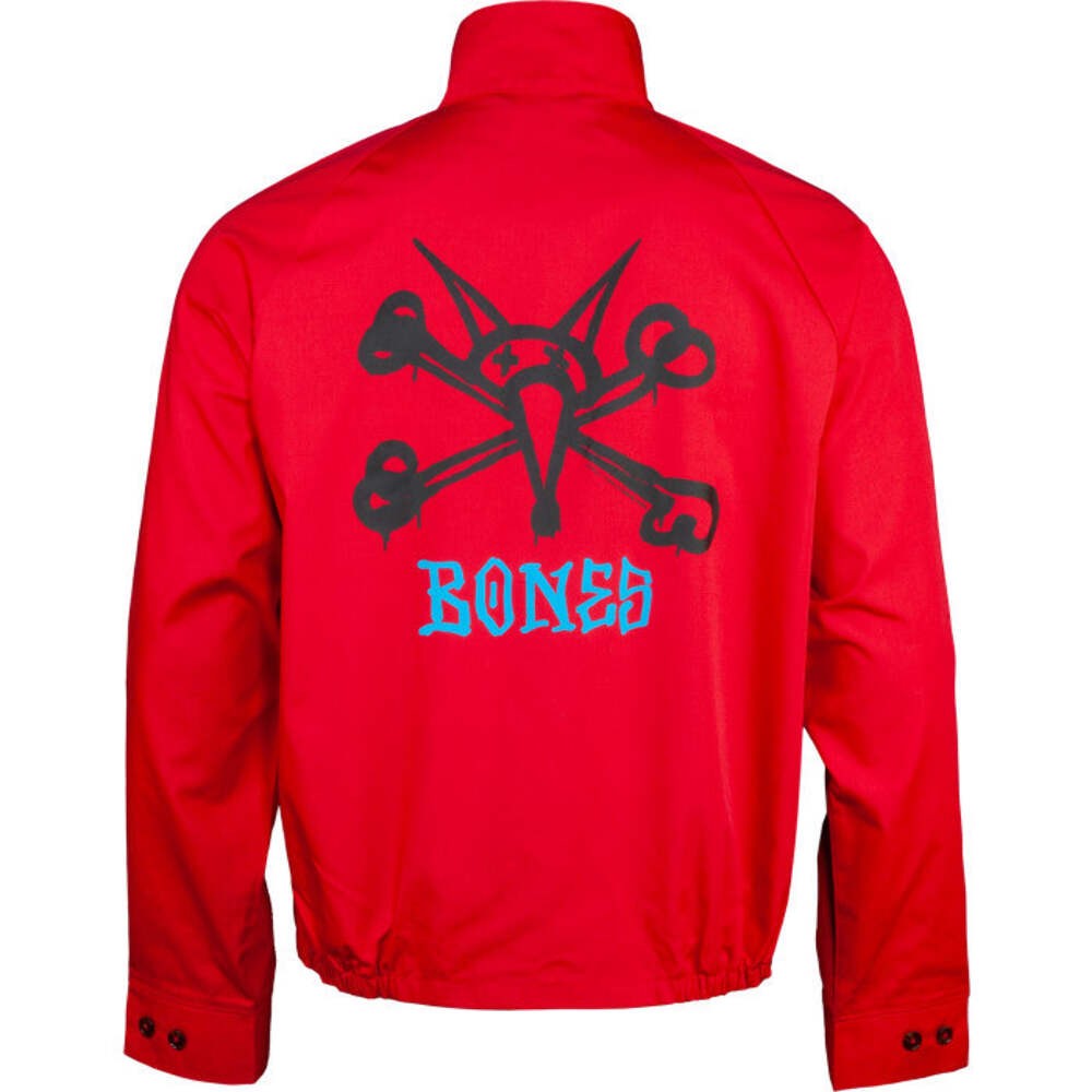 Powell Peralta Vato Rat Bones Red Gas Jacket