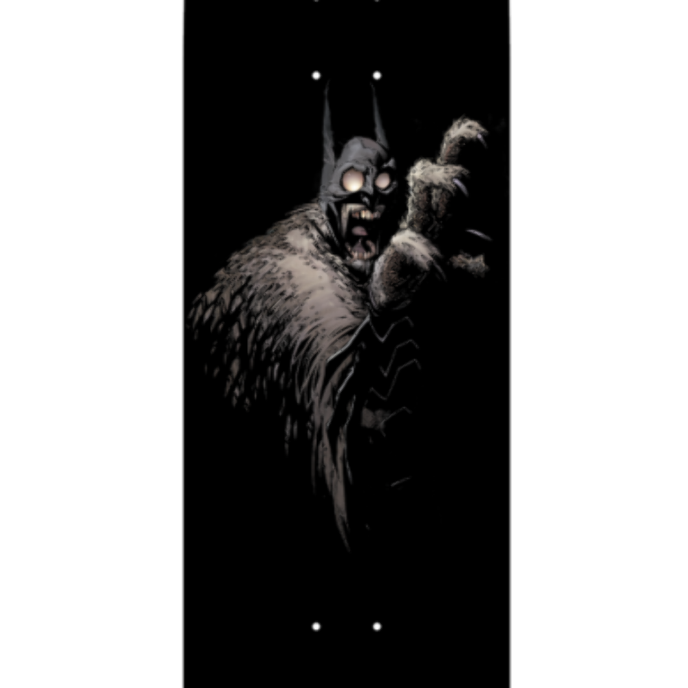 WELCOME X BATMAN "BATMONSTER" 8.75" COMPLETE SKATEBOARD
