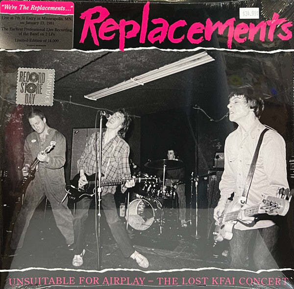 Replacements, The – Unsuitable For Airplay - The Lost KFAI Concert 2xLP Vinyl LP