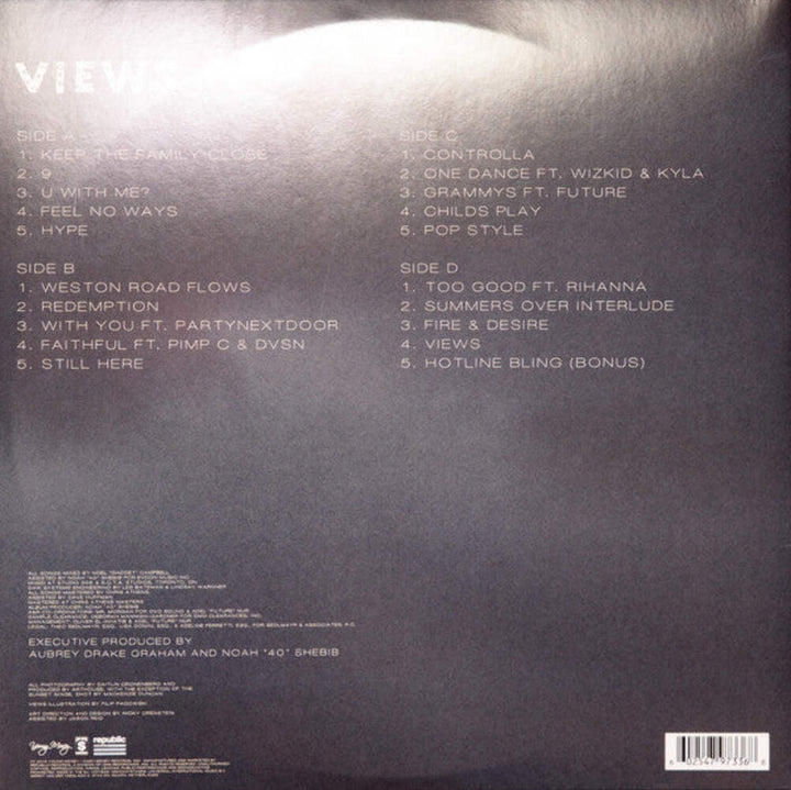 Drake - Views 2x Vinyl LP Record