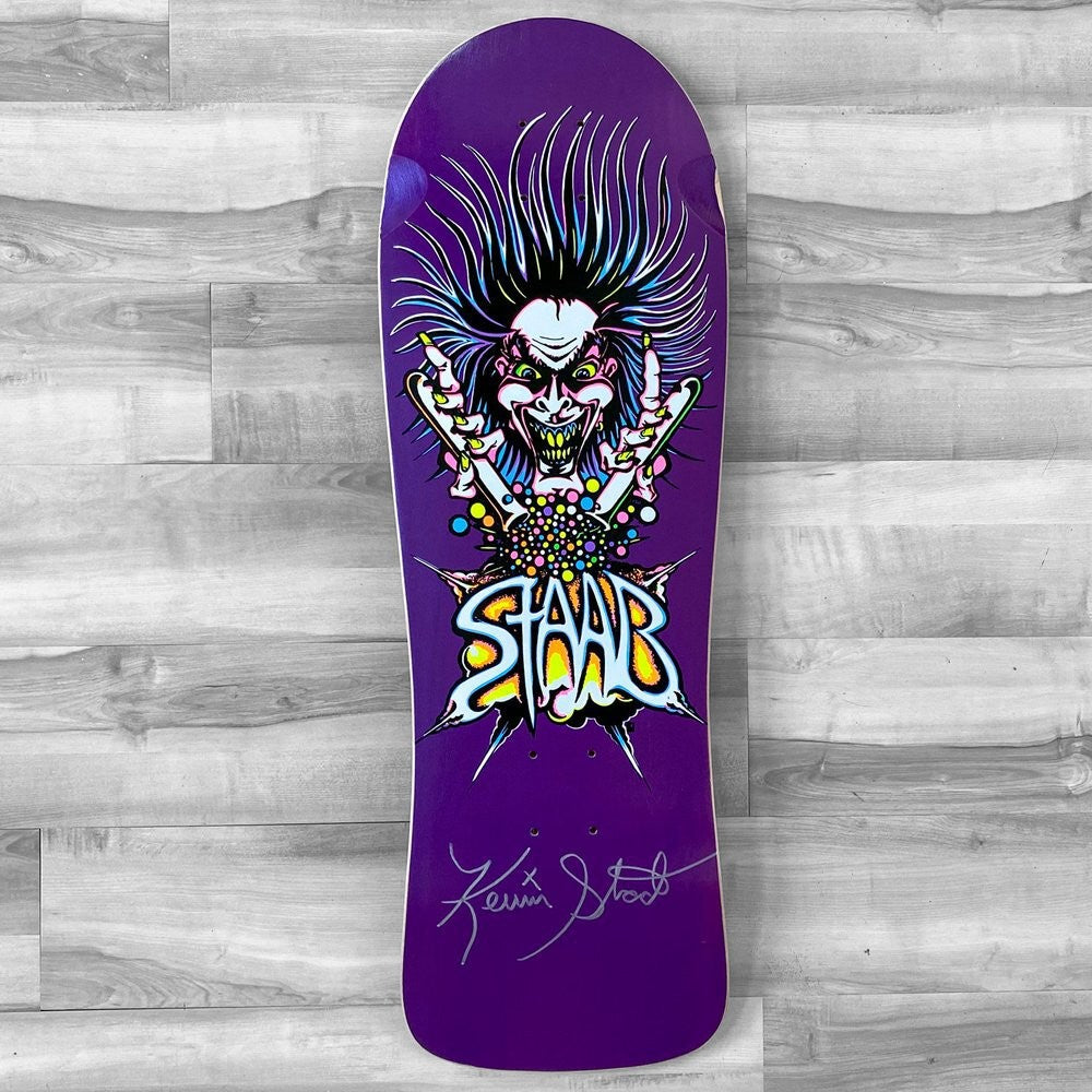 KEVIN STAAB Limited Edition Signed Purple Staab Scientist Deck