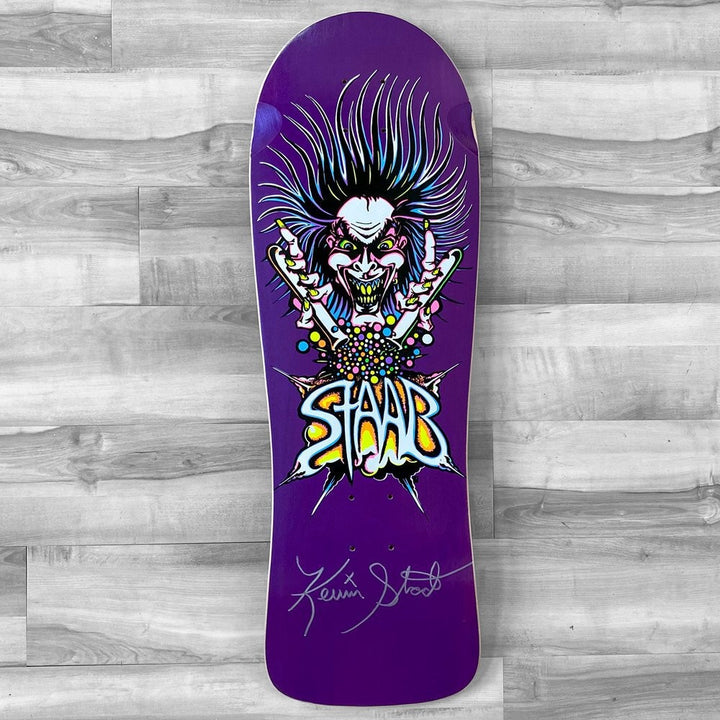 KEVIN STAAB Limited Edition Signed Purple Staab Scientist Deck