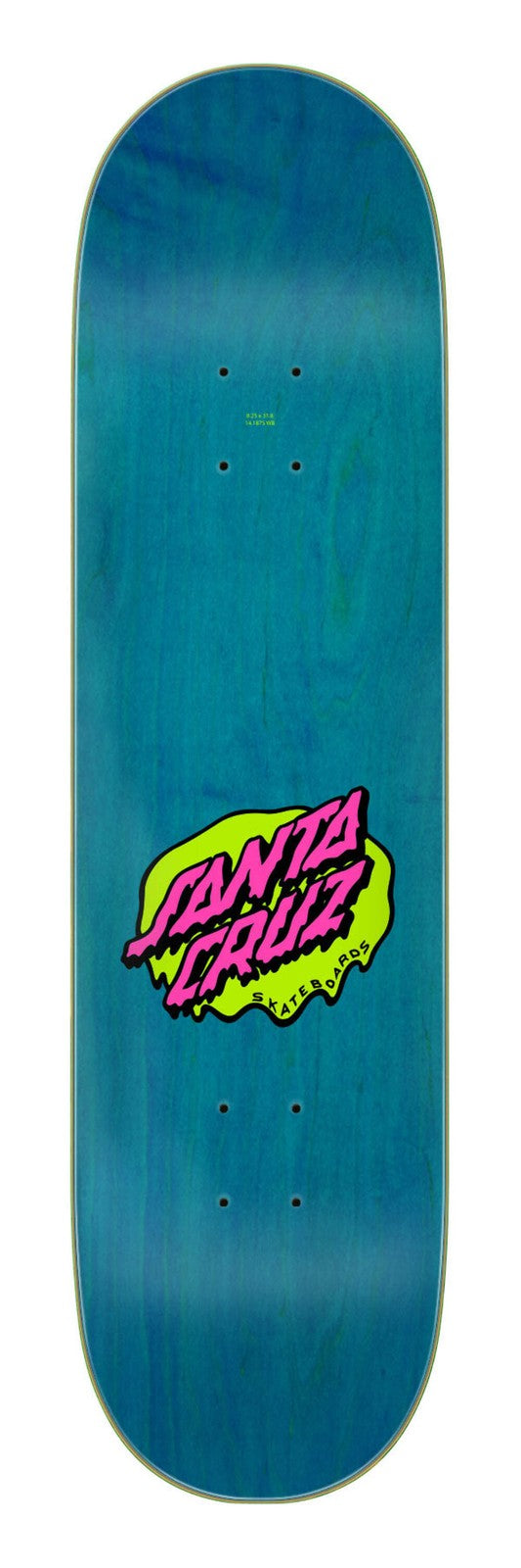 Santa Cruz Slime Scream 7 Ply Birch 8.25" Skateboard Deck