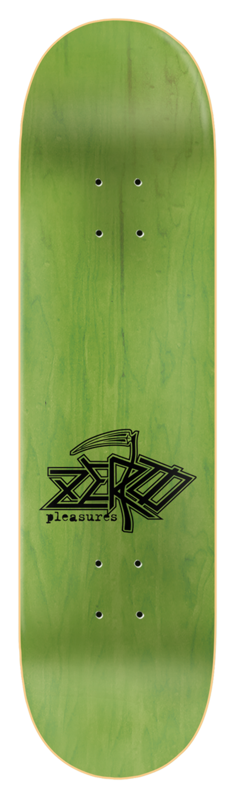 Zero x Pleasures "Death" 8.5" Skateboard Deck