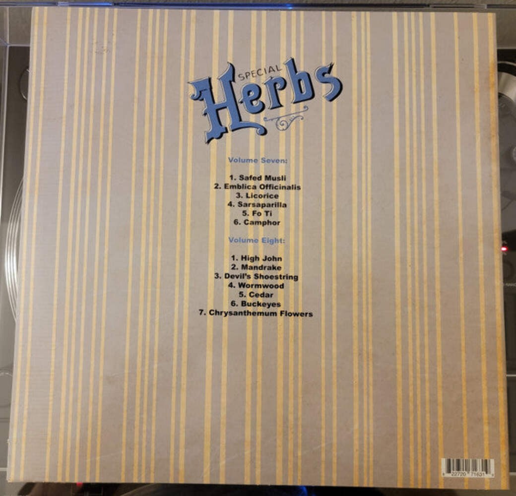 Metal Fingers ( MF DOOM ) - Special Herbs Vol 7 & 8 2x (Sky Blue Color Vinyl) LP