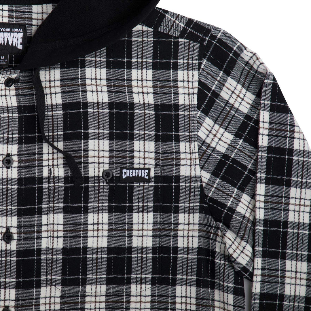Creature Bat Relic Hooded Flannel