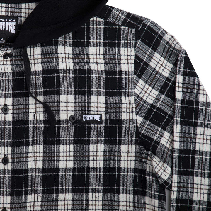 Creature Bat Relic Hooded Flannel