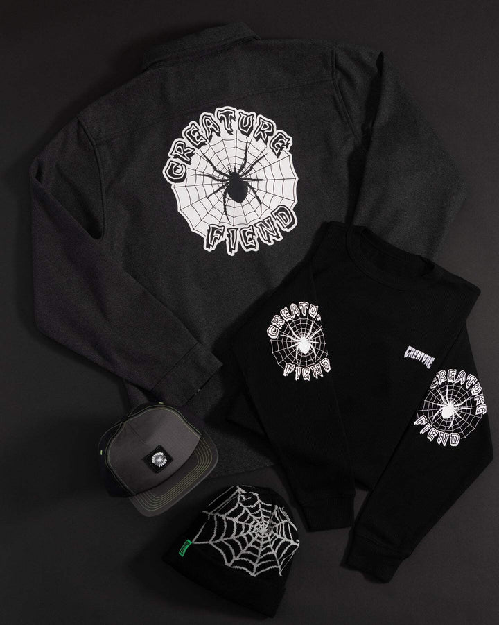 Creature Web L/S Flannel