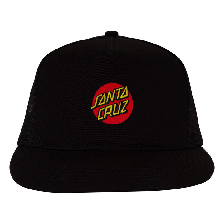 Santa Cruz Cruz Embroidered Mesh Trucker High Profile Hat