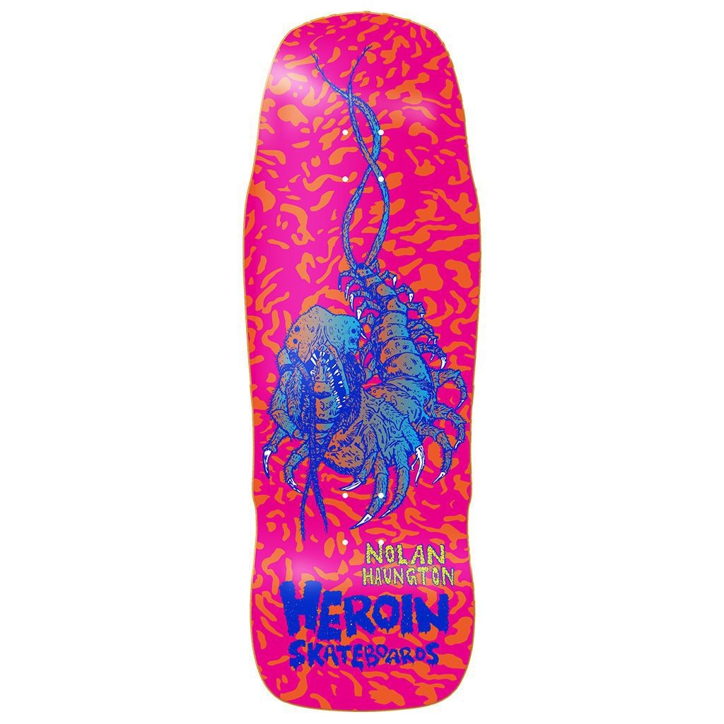 HEROIN NOLAN "KNOCK OFF" 10.25" SKATEBOARD DECK