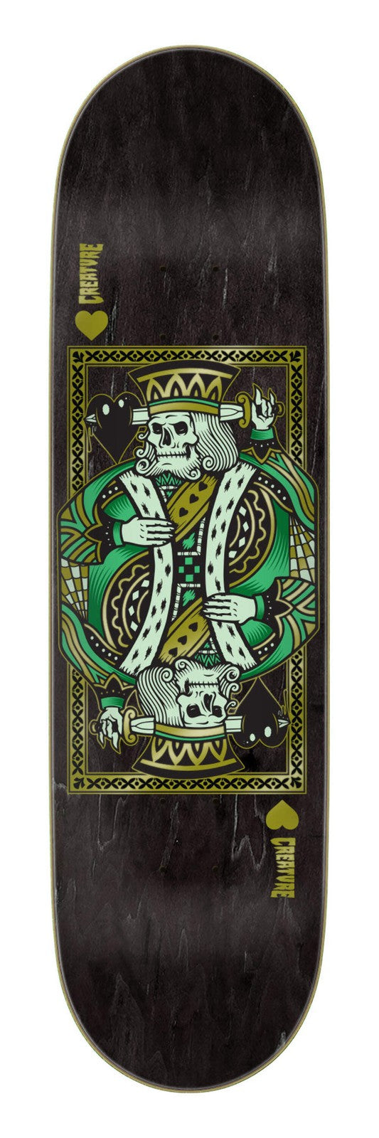Creature Heshking Twin LG 8.5" Skateboard Deck