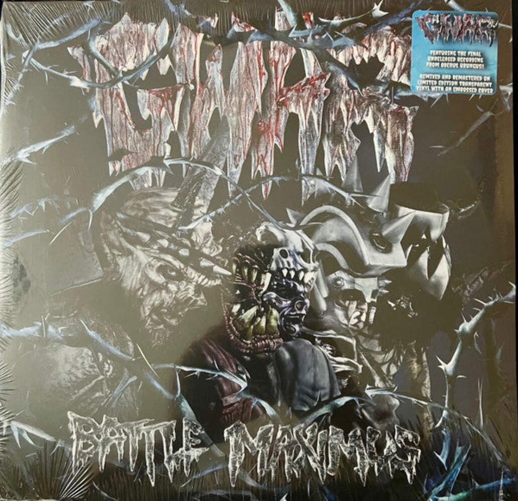 Gwar – Battle Maximus Crystal Blue w/Dark Blue Swirl Color 2x Vinyl LP Record **