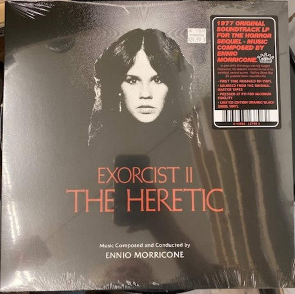 Soundtrack - Ennio Morricone - Exorcist II: The Heretic OST Black/Orange Swirl C