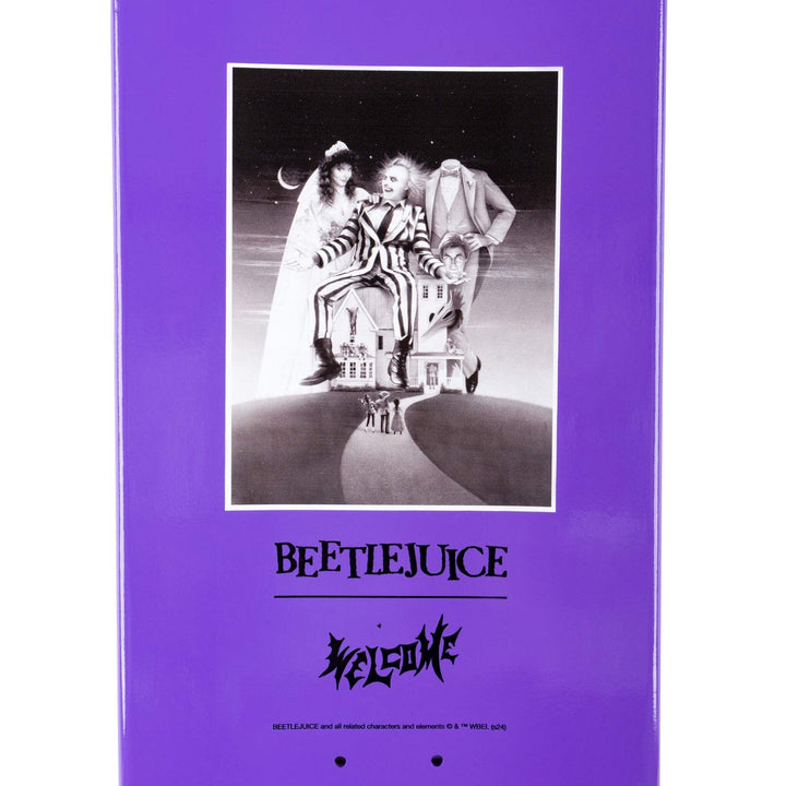 WELCOME X BEETLEJUICE "SHOWTIME" 8.5" COMPLETE SKATEBOARD