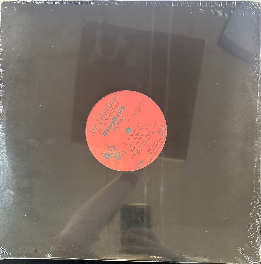 Afro-Cuban Band* Featuring Noey Matos – Bang Bang (The Mixes) Vinyl LP Record