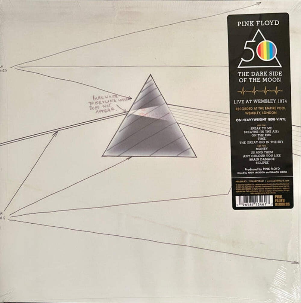 Pink Floyd - Dark Side Of The Moon (Live at Wembley) [180G] Vinyl LP Record