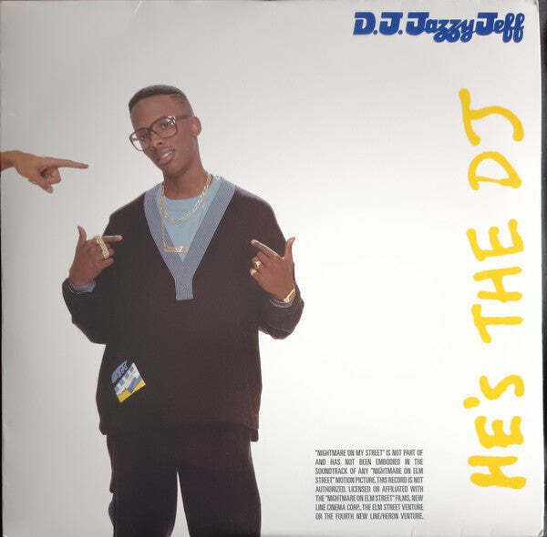 DJ Jazzy Jeff & The Fresh Prince – He's The DJ, I'm The Rapper 2xLP Vinyl LP Rec