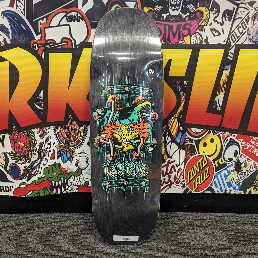 BLACK LABEL JOHN LUCERO "X2" 9.5" TUGBOAT SKATEBOARD DECK