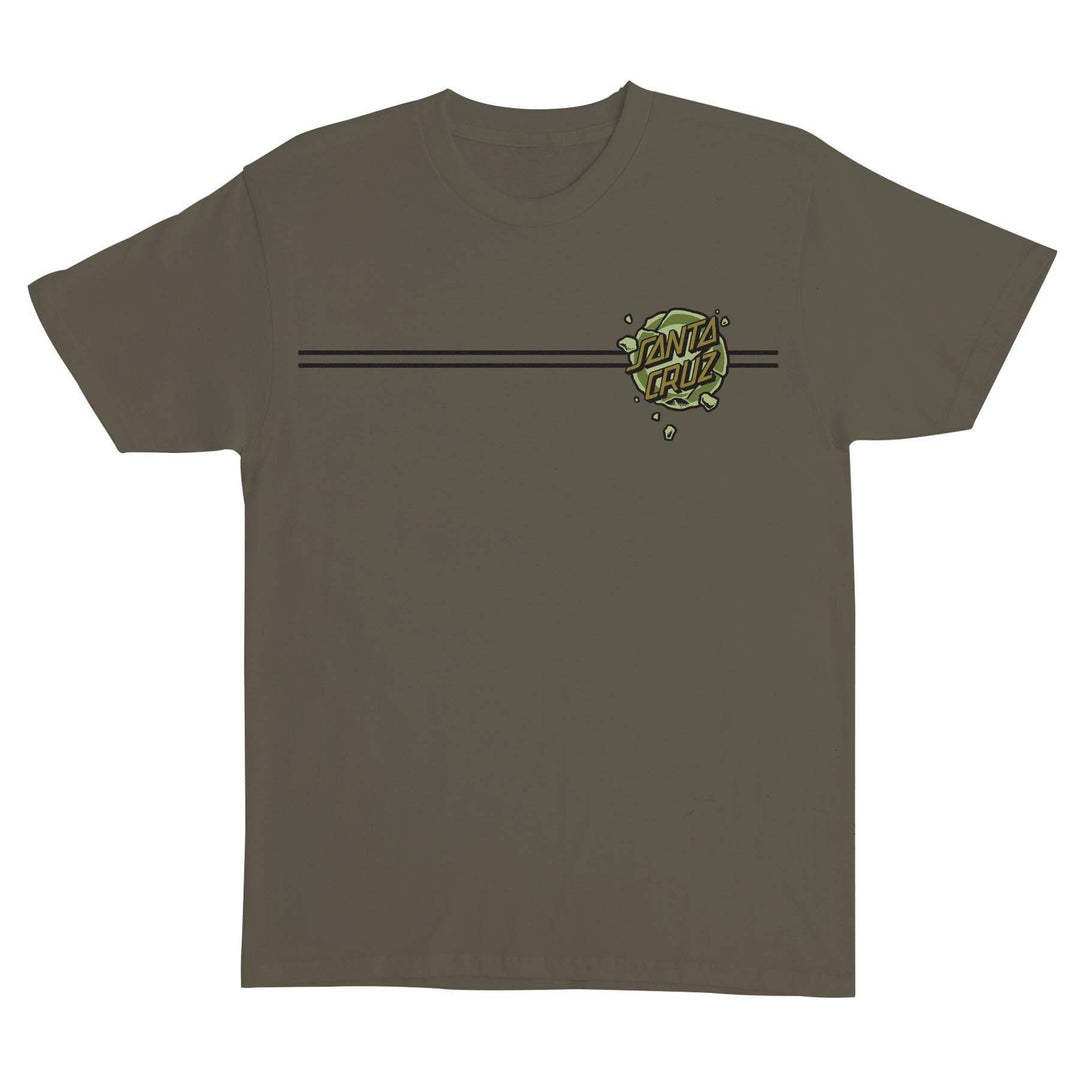 SANTA CRUZ ROSKOPP DESTRUCT DOT STRIPES T-SHIRT