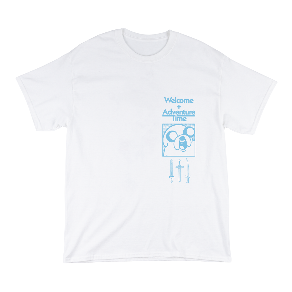 Welcome X Adventure Time Heart On T-Shirt