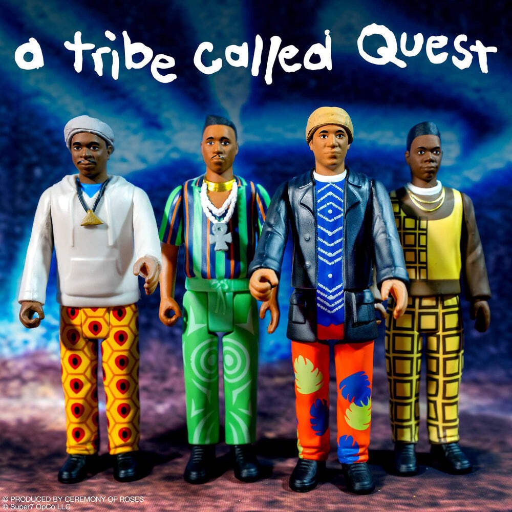 Super7 X A Tribe Called Quest - People'S Instinctive Travels Reaction Figures