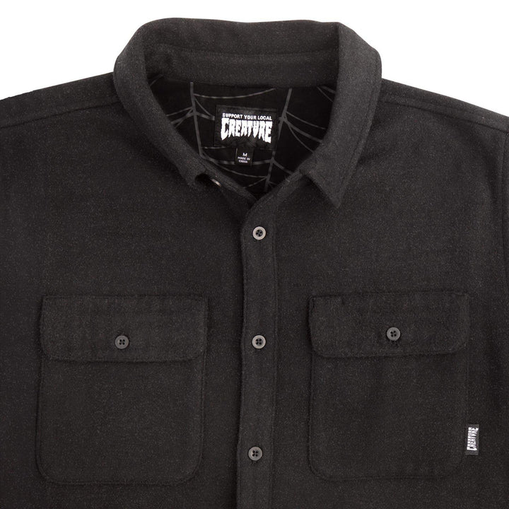 Creature Web L/S Flannel