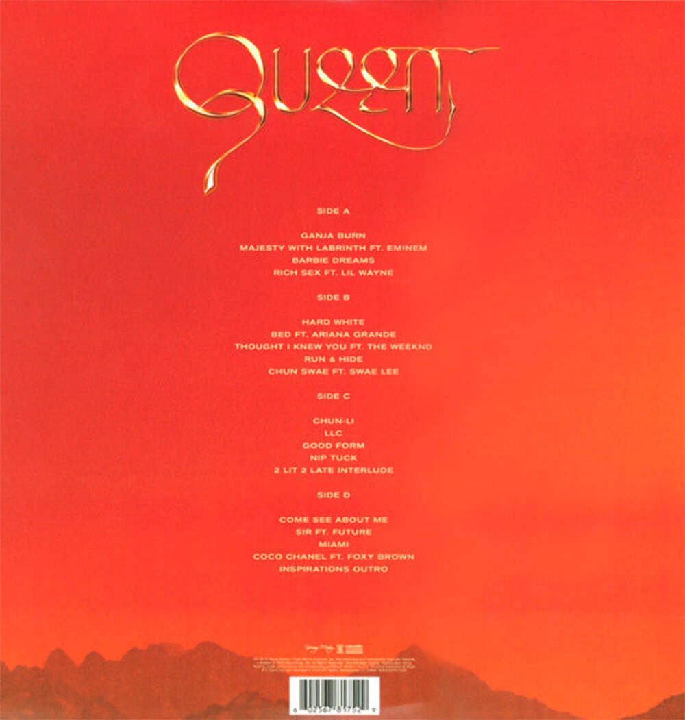 NIcki Minaj - Queen 2x (Color) Vinyl Record