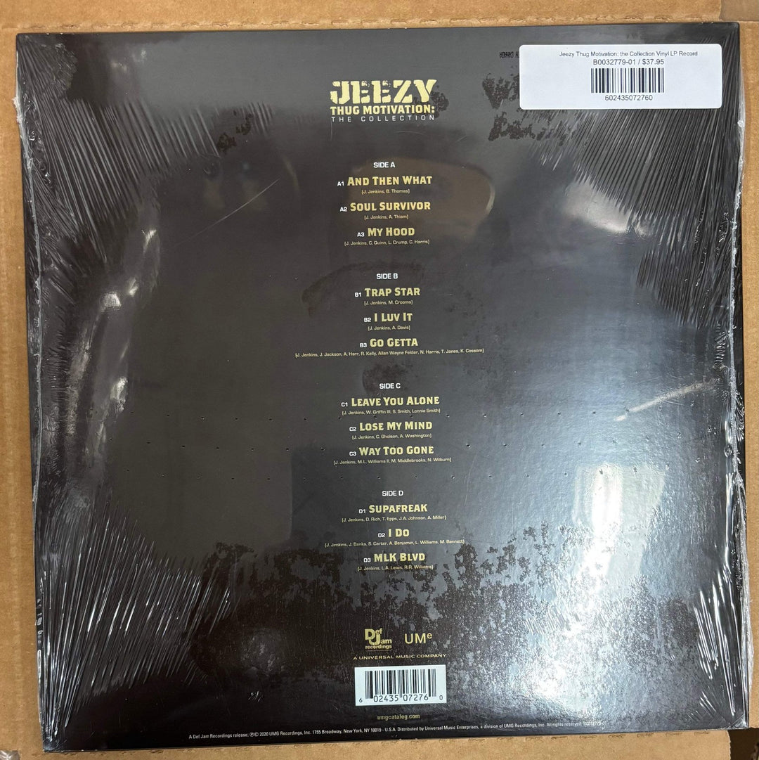 Jeezy Thug Motivation: the Collection Vinyl LP Record