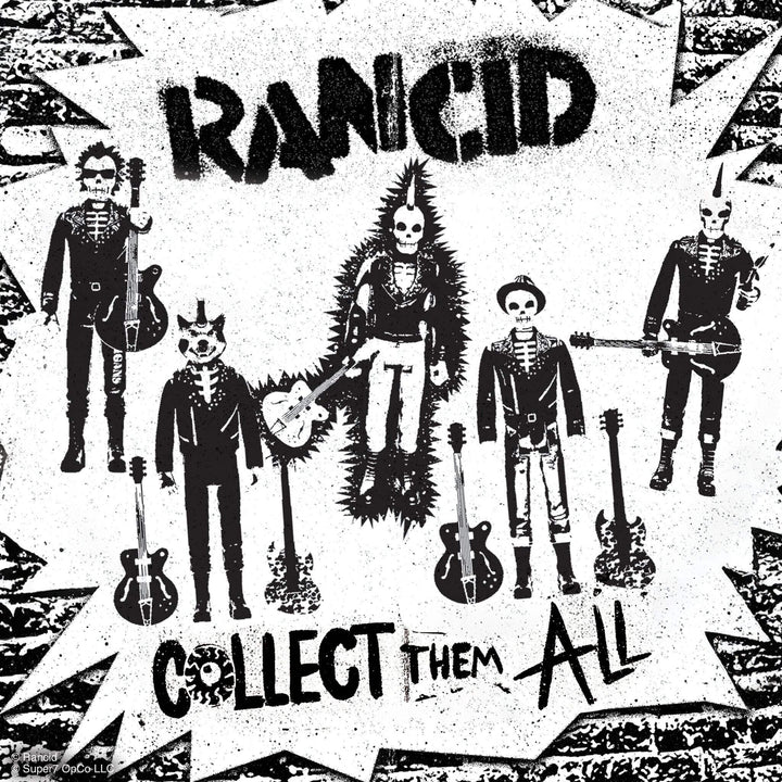 Super7 x Rancid - Skeletim (Time Bomb) ReAction Figure