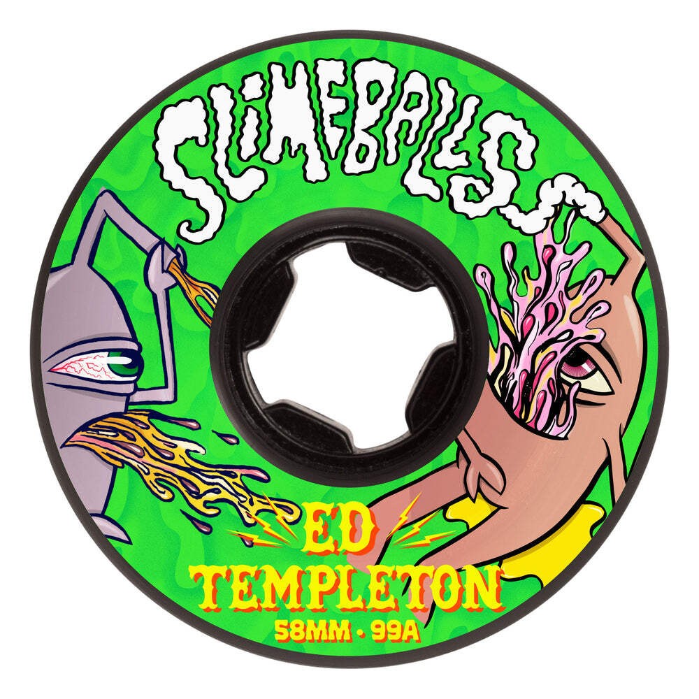 Slime Balls Ed Templeton Vomits 58mm 99a Skateboard Wheels
