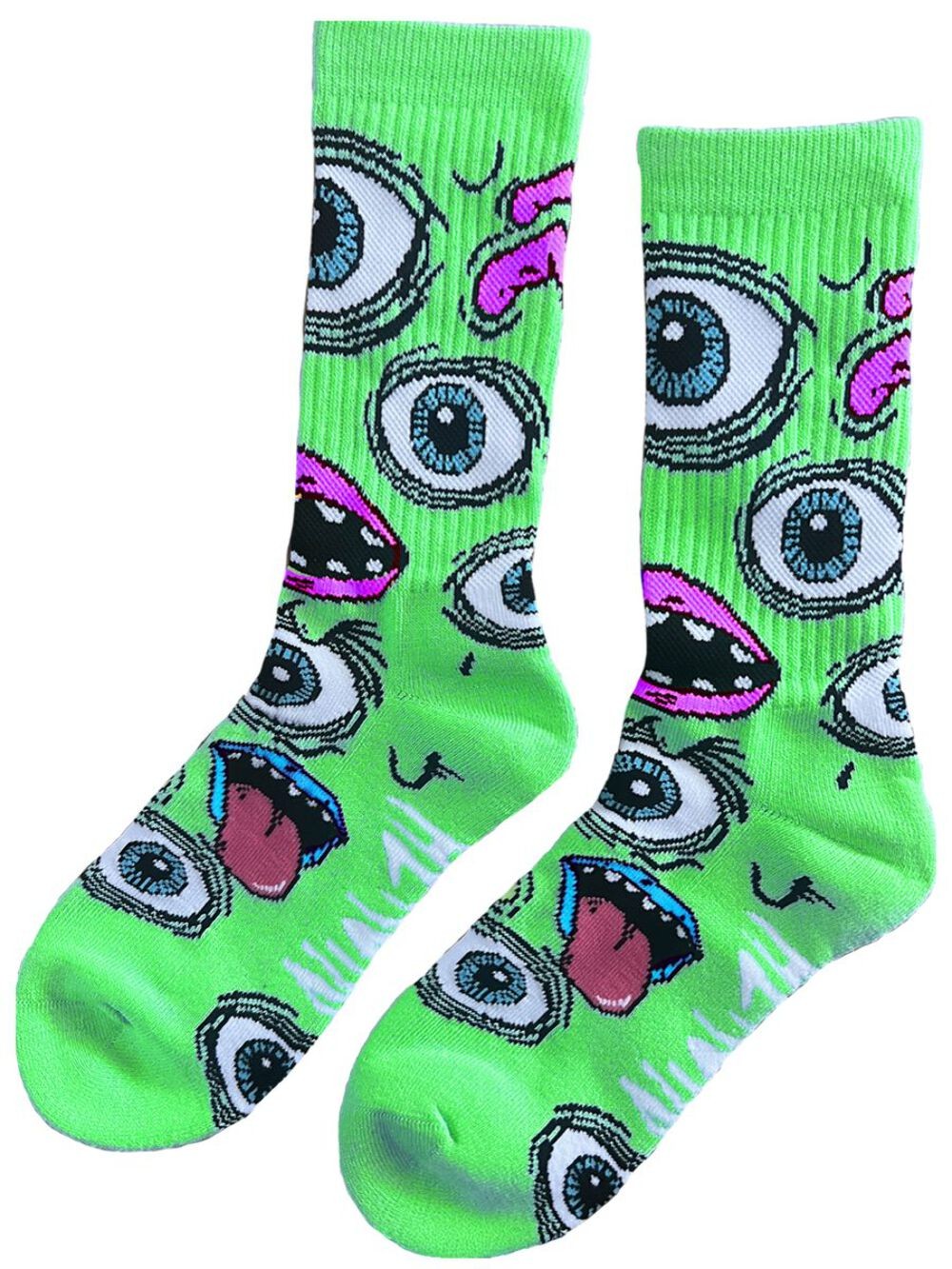 Heroin Mutant Socks (Green)