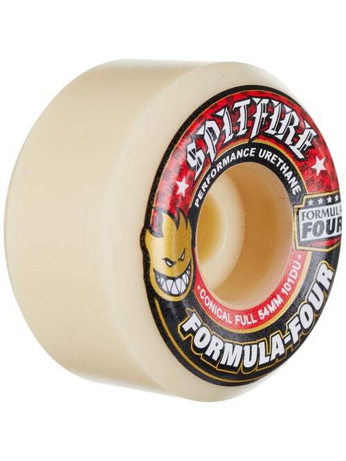SPITFIRE F4 CONICAL FULL 54MM 101a SKATEBOARD WHEELS