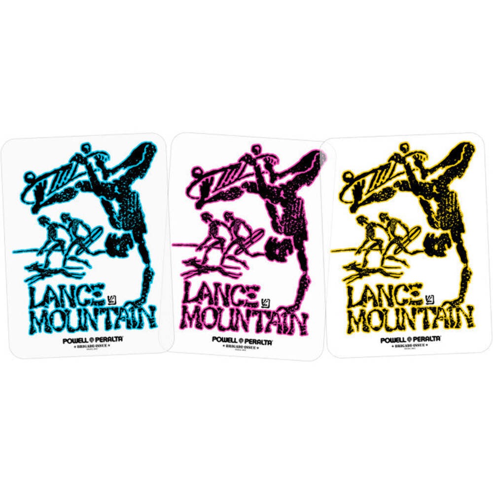 Powell Peralta Lance Mountain Future Primitive Bones Brigade Sticker