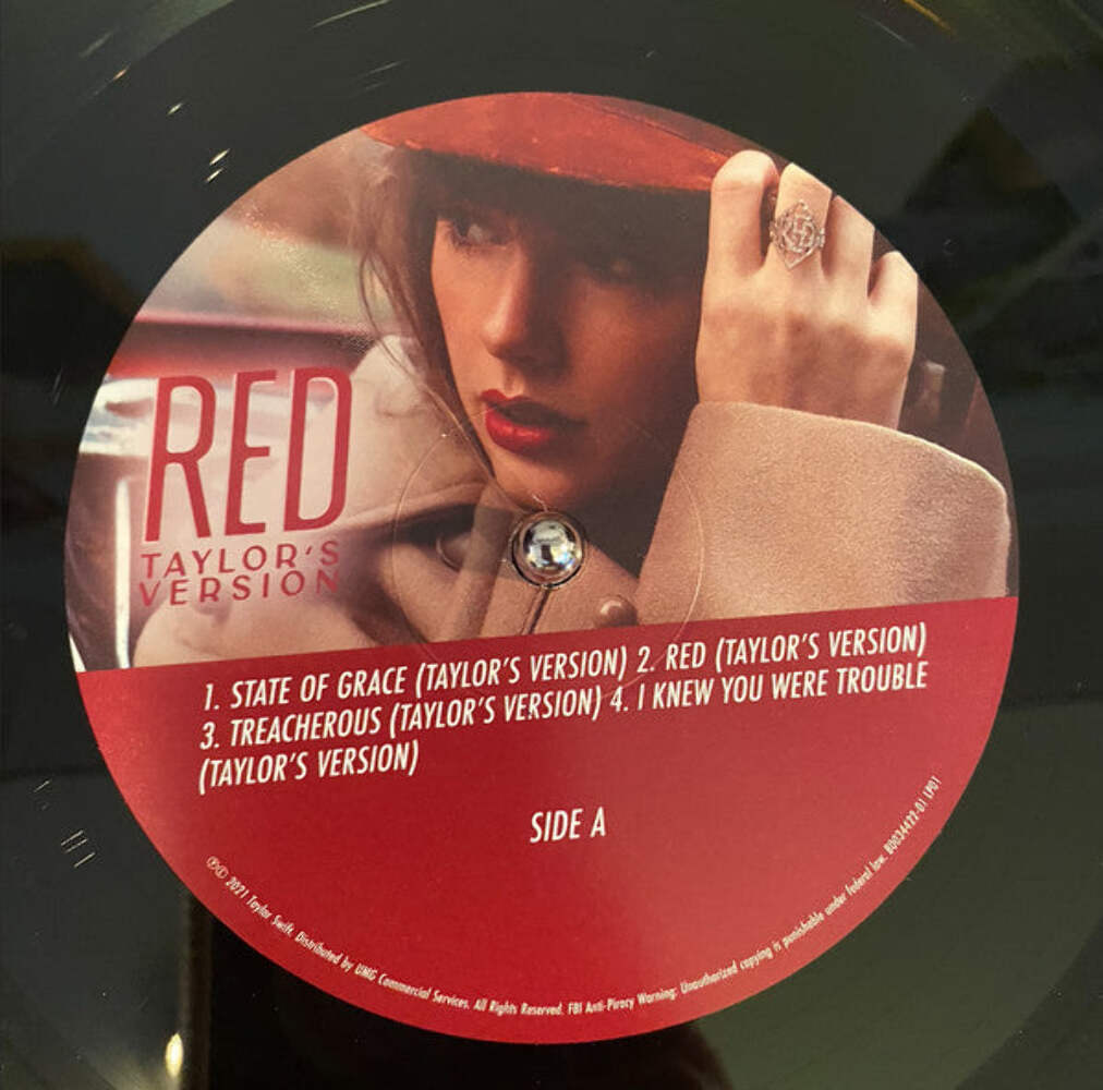 Taylor Swift – Red (Taylor's Version) 4xLP Vinyl LP Record