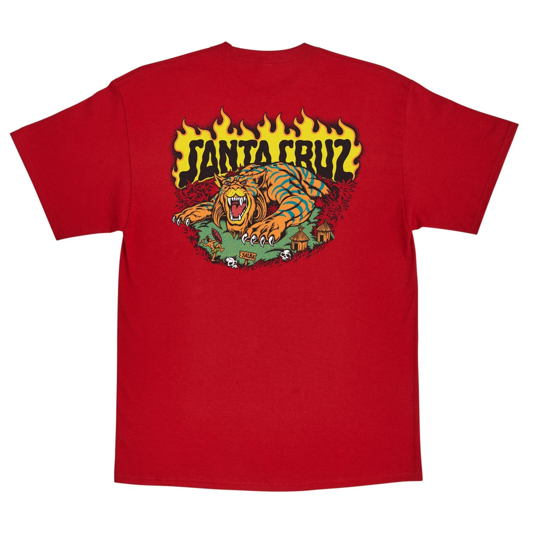 SANTA CRUZ SALBA TIGER REDUX T-SHIRT