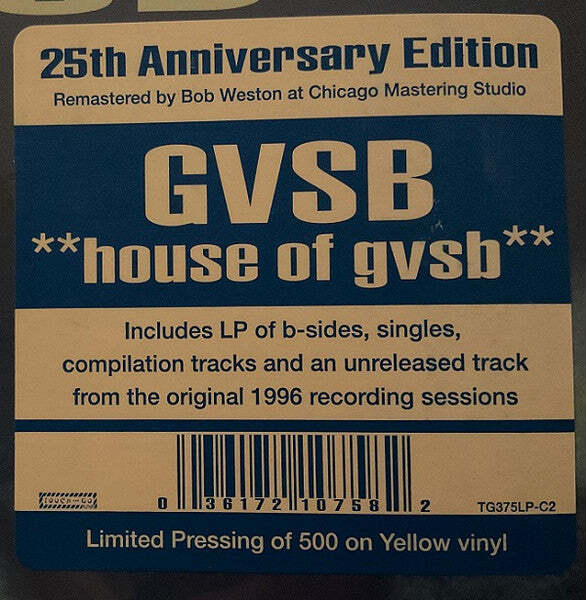 Girls Against Boys – House Of GVSB [25th Anniversary Edition] 2x (Yellow Color V