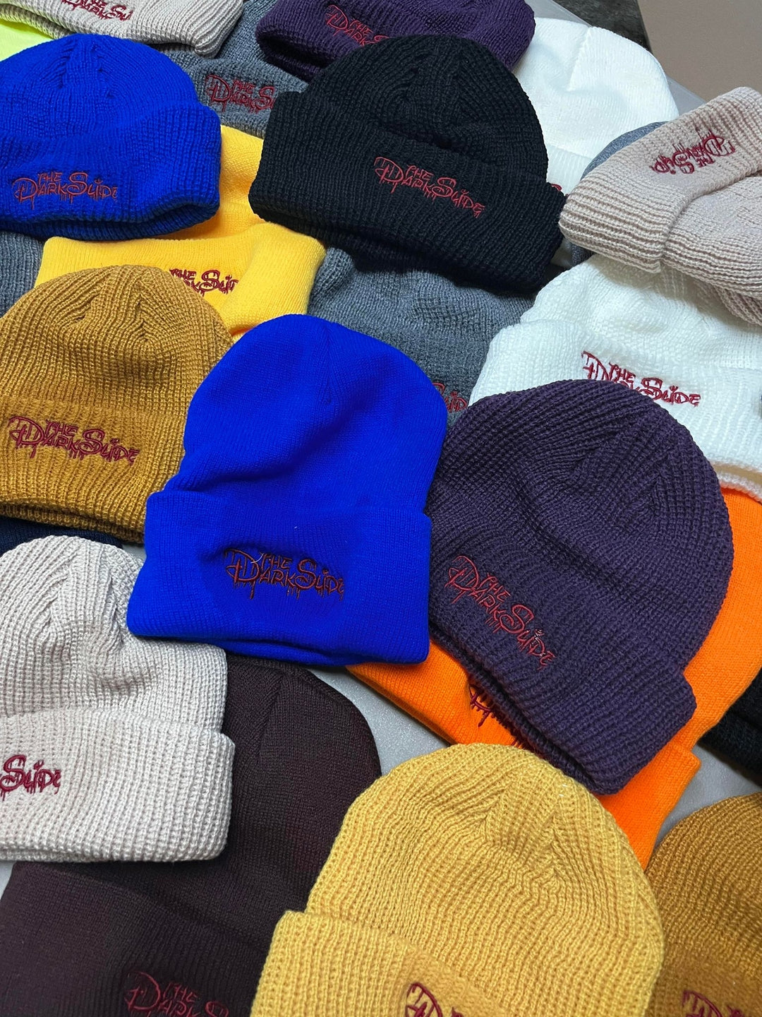 The Dark Slide "Mouse Blood" Large Knit Beanie