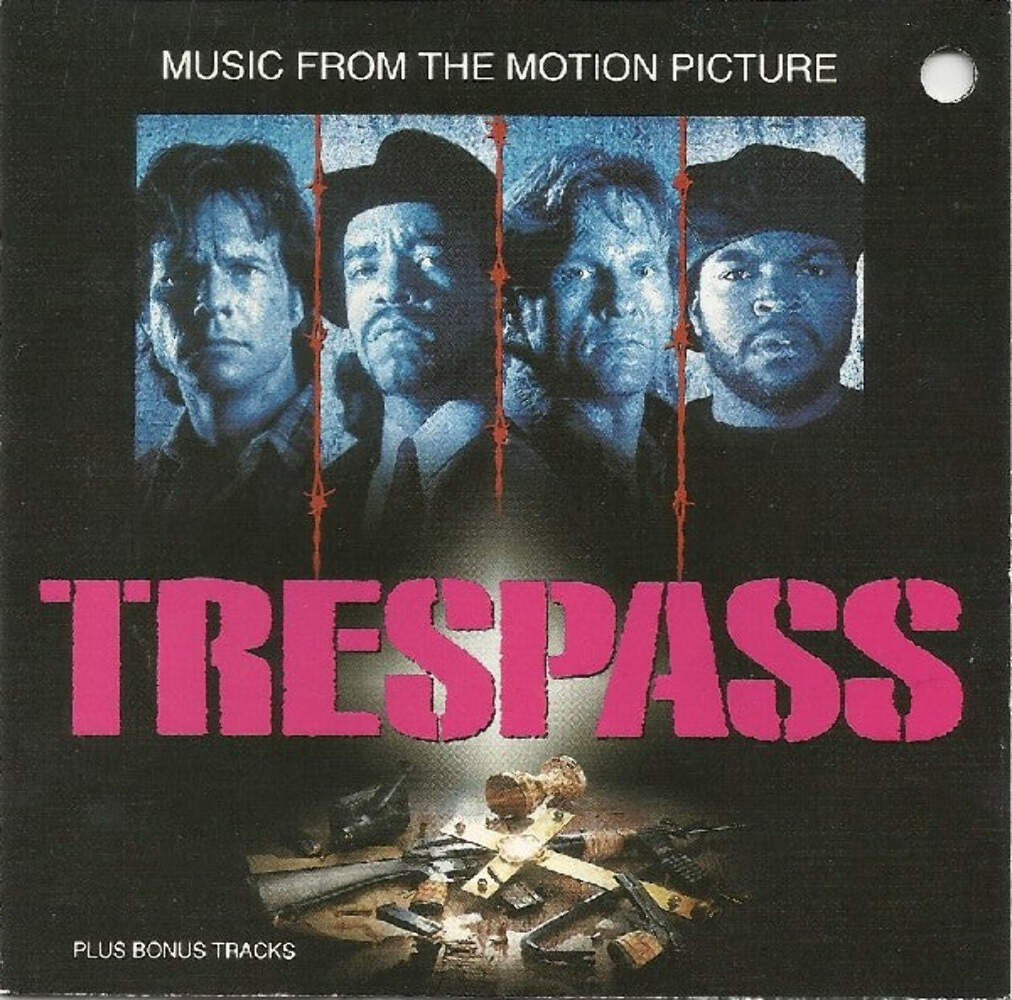 TRESPASS - OST Original Movie Soundtrack Ice-T And Ice Cube / Public Enemy CD