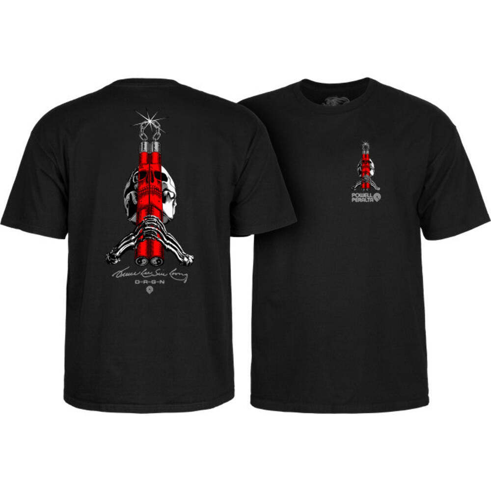 Powell Peralta x Bruce Lee "Skull & Nunchucks" T-Shirt