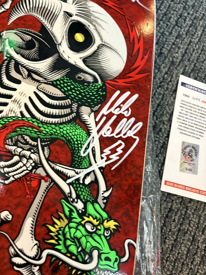 Powell Peralta Bones Brigade Experience 2025 Signed Skateboard Deck Hawk Cab Mul