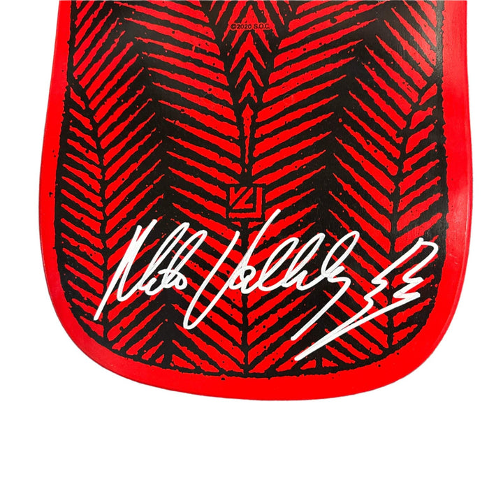 Powell Peralta Mike Vallely Elephant Red [Autographed] Skateboard Deck